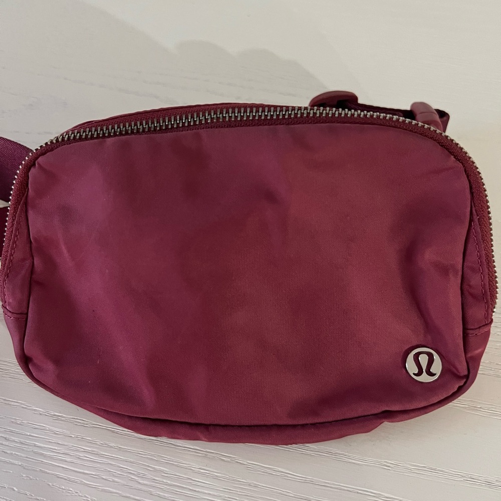 lululemon athletica Burgundy Crossbody Bag